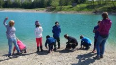 Ausflug zum Baggersee