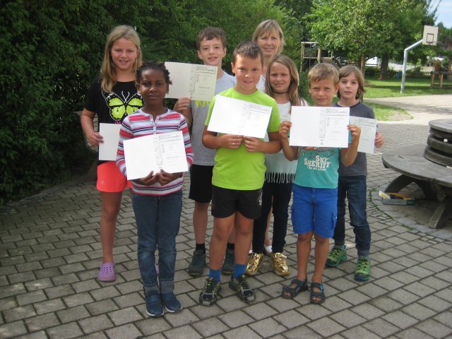 16-17 Ehrenurkunde 16-17 Ehrenurkunde